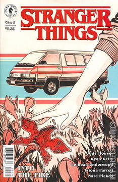 Variant Cover for Stranger Things: Into the Fire #2