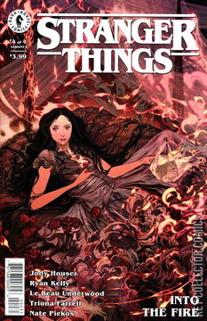 Variant Cover for Stranger Things: Into the Fire #4