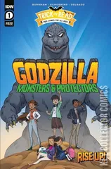 Variant Cover for Godzilla Monsters and Protectors #1