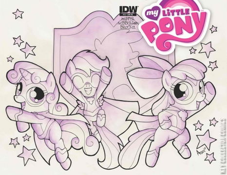 Variant Cover for My Little Pony: Friendship Is Magic #15