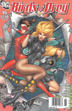 Variant Cover for Birds of Prey #15
