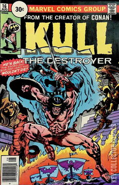 Variant Cover for Kull The Destroyer #16
