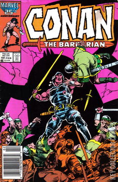 Variant Cover for Conan the Barbarian #191