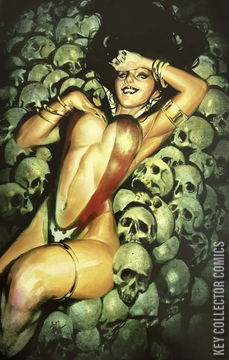Variant Cover for Vampirella vs. Superpowers #1