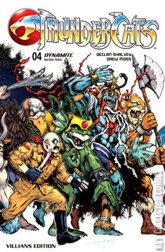 Variant Cover for Thundercats #4