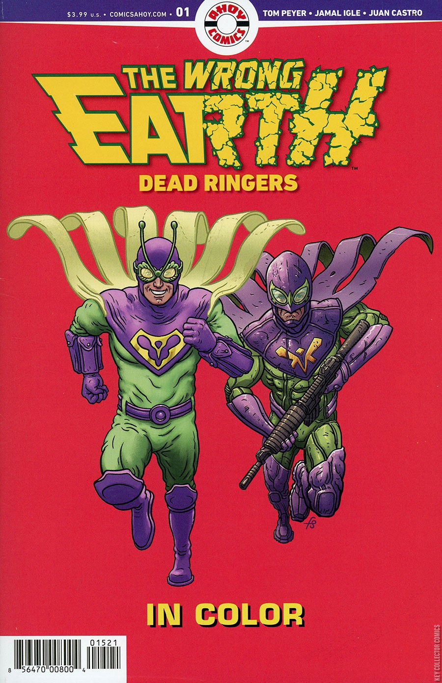 Variant Cover for The Wrong Earth: Dead Ringers #1