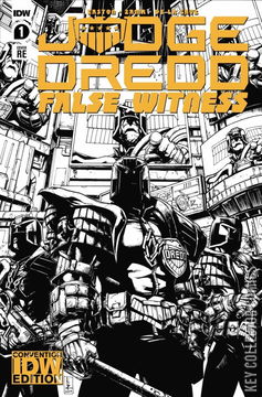 Variant Cover for Judge Dredd: False Witness #1