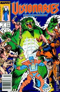 Variant Cover for Visionaries: Knights of the Magical Light #5