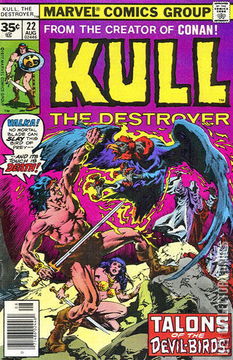Variant Cover for Kull The Destroyer #22