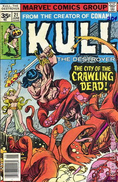 Variant Cover for Kull The Destroyer #21
