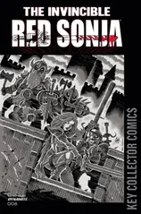 Variant Cover for Invincible Red Sonja #6