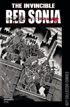 Variant Cover for Invincible Red Sonja #6