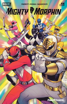 Variant Cover for Mighty Morphin #11