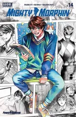 Variant Cover for Mighty Morphin #14