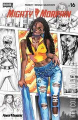 Variant Cover for Mighty Morphin #16