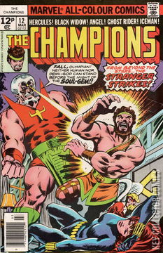 Variant Cover for Champions #12