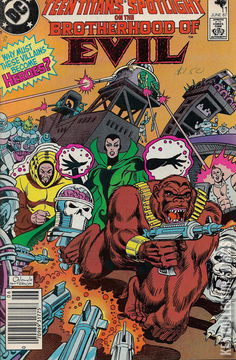 Variant Cover for Teen Titans Spotlight #11