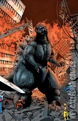 Variant Cover for Godzilla vs. The Mighty Morphin Power Rangers #1