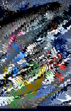 Variant Cover for Godzilla vs. The Mighty Morphin Power Rangers #1