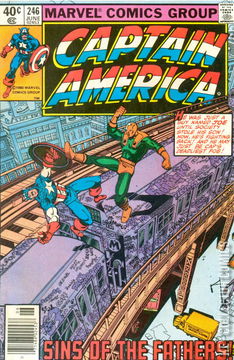 Variant Cover for Captain America #246