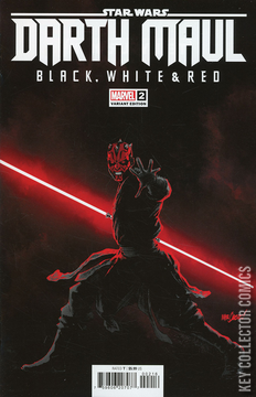 Variant Cover for Star Wars: Darth Maul - Black, White & Red #2