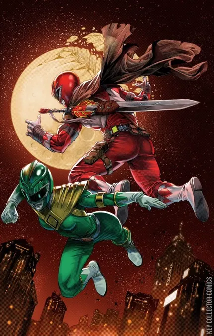 Cover art for Mighty Morphin Power Rangers: The Return #4 