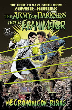 Variant Cover for Army of Darkness vs. Reanimator: Necronomicon Rising #2