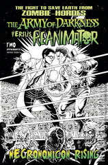 Variant Cover for Army of Darkness vs. Reanimator: Necronomicon Rising #2