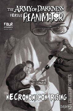 Variant Cover for Army of Darkness vs. Reanimator: Necronomicon Rising #4