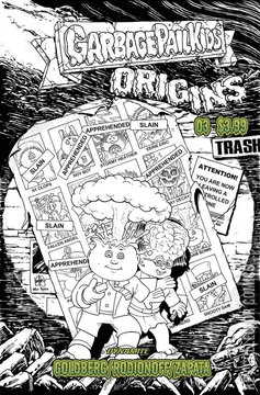 Variant Cover for Garbage Pail Kids: Origins #3