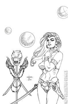 Variant Cover for John Carter of Mars #4