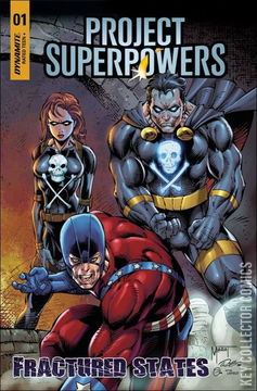 Variant Cover for Project Superpowers: Fractured States #1