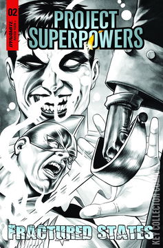 Variant Cover for Project Superpowers: Fractured States #2