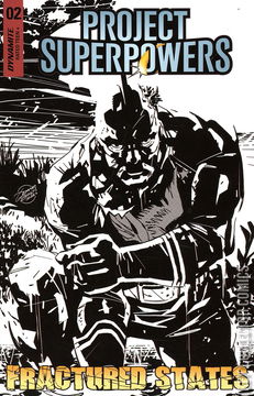 Variant Cover for Project Superpowers: Fractured States #2