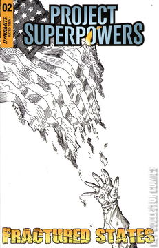 Variant Cover for Project Superpowers: Fractured States #2