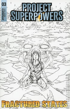 Variant Cover for Project Superpowers: Fractured States #3