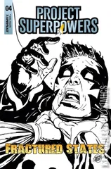 Variant Cover for Project Superpowers: Fractured States #4