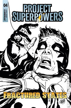 Variant Cover for Project Superpowers: Fractured States #4