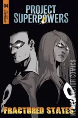 Variant Cover for Project Superpowers: Fractured States #4