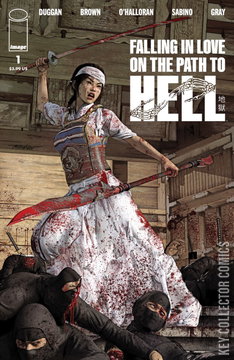 Variant Cover for Falling in Love on the Path to Hell #1