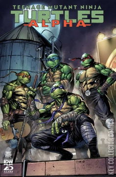 Variant Cover for Teenage Mutant Ninja Turtles: Alpha #1