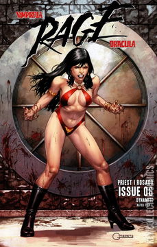 Variant Cover for Vampirella: Dracula Rage #6