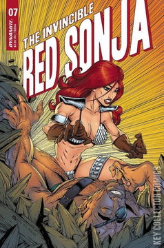 Variant Cover for Invincible Red Sonja #7