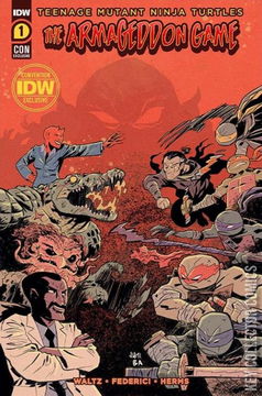 Variant Cover for Teenage Mutant Ninja Turtles: The Armageddon Game #1