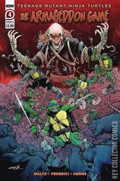 Variant Cover for Teenage Mutant Ninja Turtles: The Armageddon Game #4