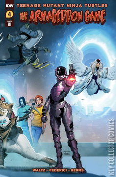 Variant Cover for Teenage Mutant Ninja Turtles: The Armageddon Game #4