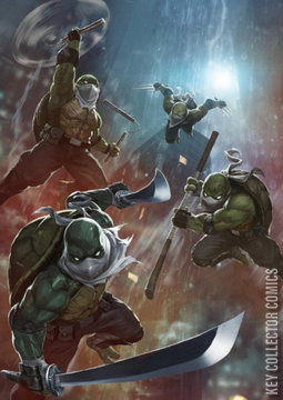 Variant Cover for Teenage Mutant Ninja Turtles: The Armageddon Game #4