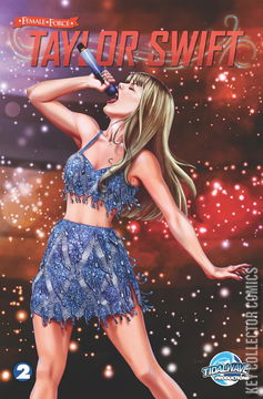 Variant Cover for Female Force: Taylor Swift #2
