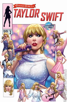 Variant Cover for Female Force: Taylor Swift #2