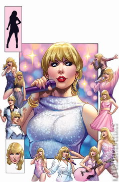 Variant Cover for Female Force: Taylor Swift #2